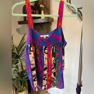 Rose + Olive tank top